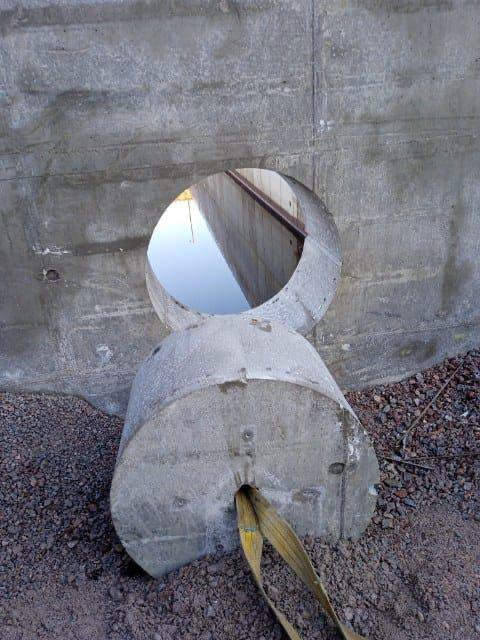 Timanttiporaus-Teho-1200mm-aukko-harppisahalla - Timanttiporaus Teho Oy