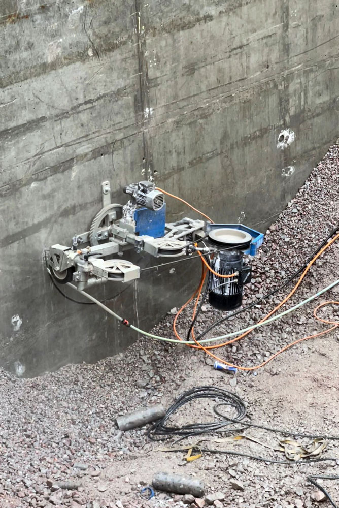 Timanttiporaus-Teho-Vaijeriharppisahaus - Timanttiporaus Teho Oy